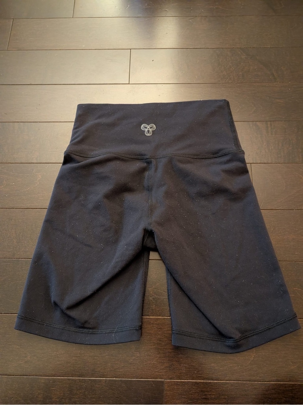 Aritzia Black High-Rise Bike Shorts